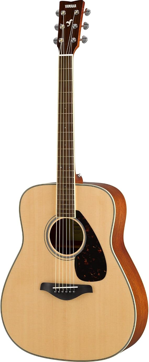 Yamaha YAMAHA Guitar Acoustic Guitar FG Series Natural FG820 Mahogany on the back and side panels Warm and powerful sound with a variety of color options