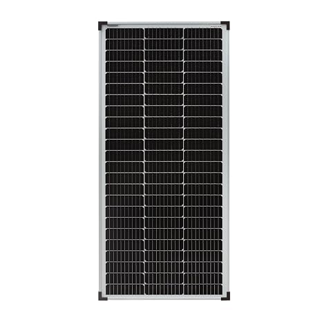 enjoysolar® Monocrystalline Solar Panel 36 V - Ideal for 24 V Garden Mobile-Home and Caravan PV (Photovoltaic) Systems