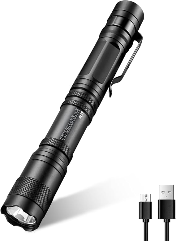 Pen Flashlight Rechargeable 3 Mode