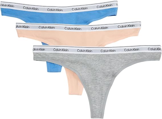 Calvin Klein womens Thong 3pk