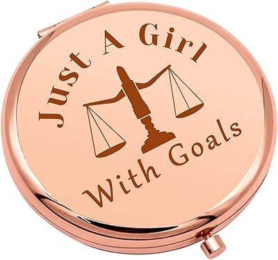 Lawyer Gifts for Women Compact Makeup Mirror Thank You Gift for Lawyers Law School Gifts Lawyer Student Gift Appreciation Folding Makeup Mirror Birthday Graduation Retirement