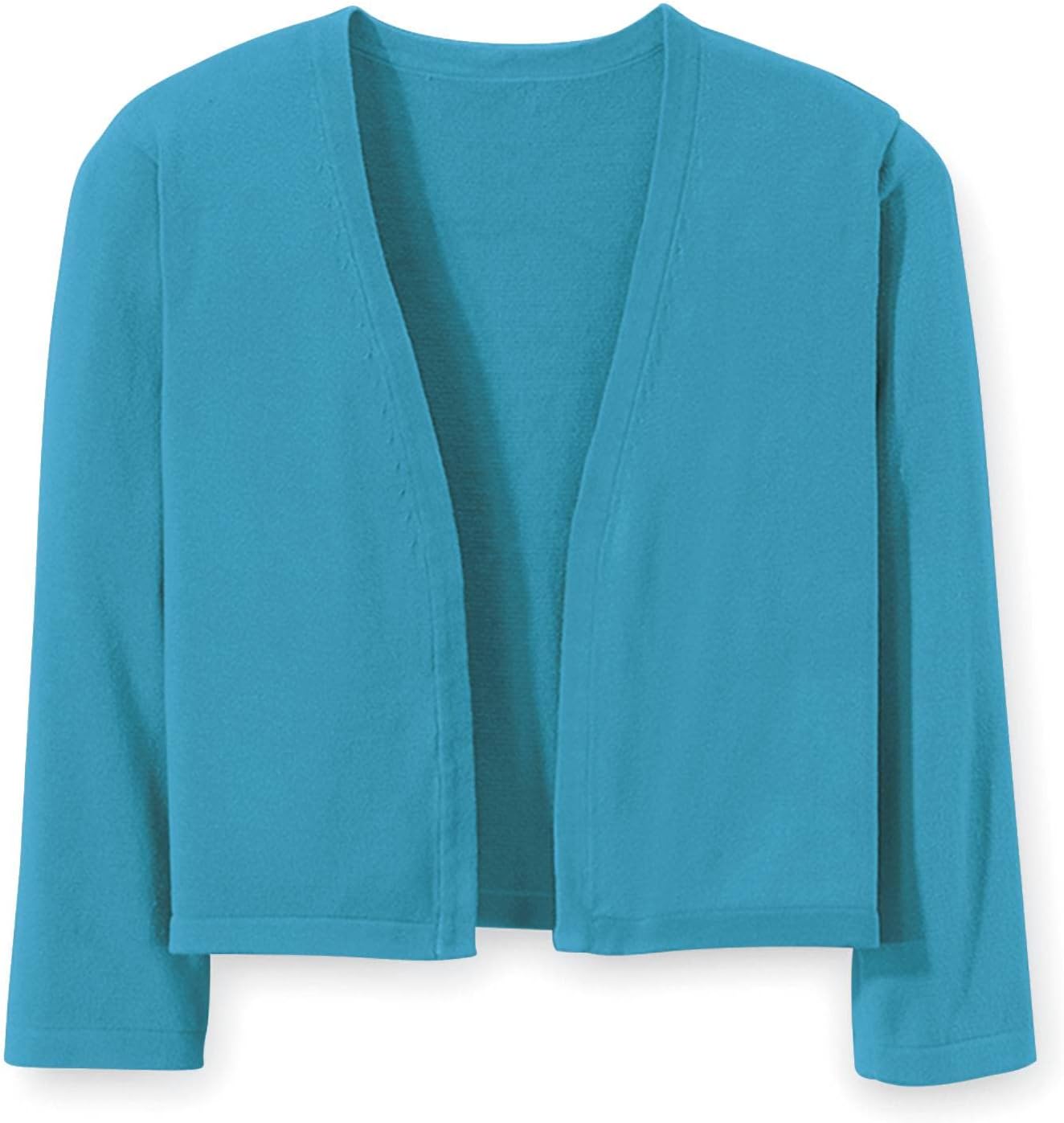 Three Quarter Sleeve Cotton Shrug