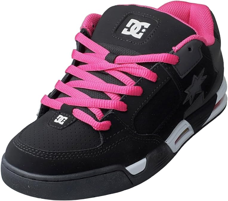 DC Women's Command Sneaker Black/Pink
