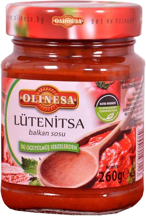 OLINESA Lütenitsa Balkan Sauce - Breakfast Sauce 260gr