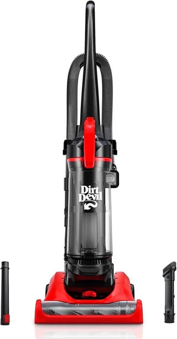 Dirt Devil Multi-Surface+ Upright Bagless Vacuum Cleaner | Ideal for Carpet and Hard Floor, Powerful, Lightweight, Corded Vacuum Cleaners for Home Use