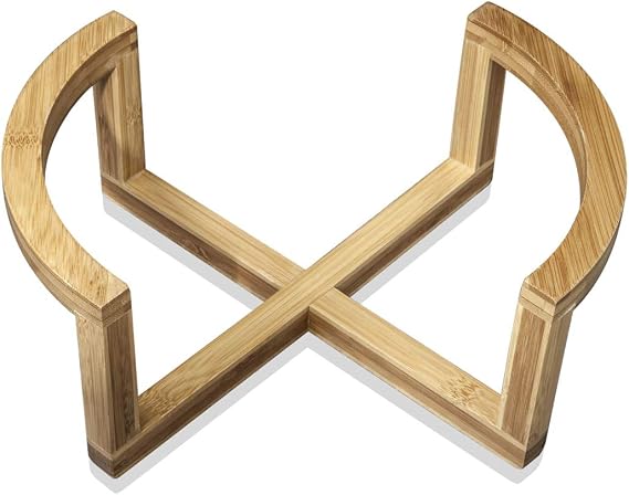 Wilmax WL-771107/A Bamboo Stand Only for 123-Ounce Bowl