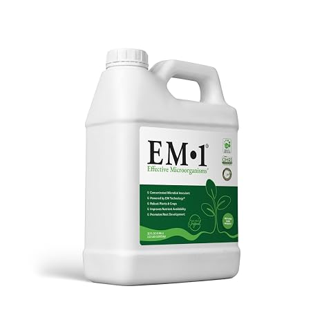 EM1 Microbial Inoculant Original Effective Microorganisms Soil Amendment for Agriculture & Gardening-32oz
