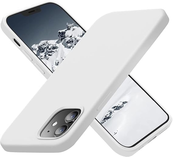 Cordking Designed for iPhone 12 Case/iPhone 12 Pro Case, White