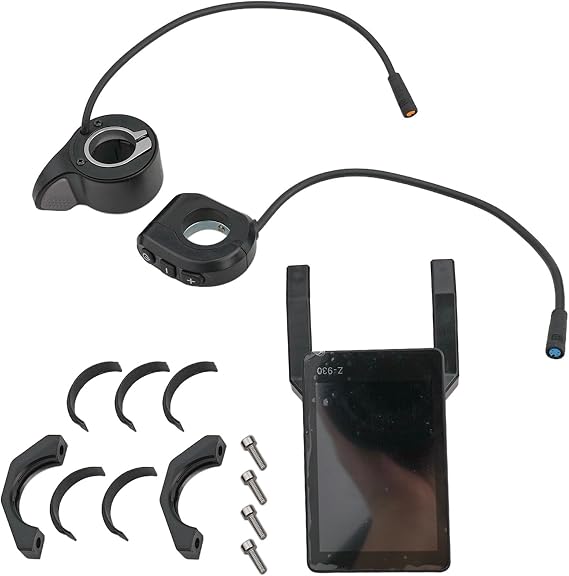 Electric Scooter LCD Display Screen, Central Control Panel Digital Monitor with Multiple Pin Connector Compatible for Kugoo E-Bike Components Replacement Parts