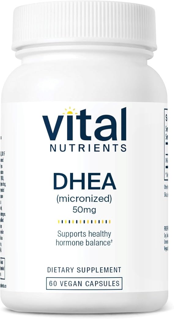 Vital Nutrients DHEA 50mg, 60 Capsules