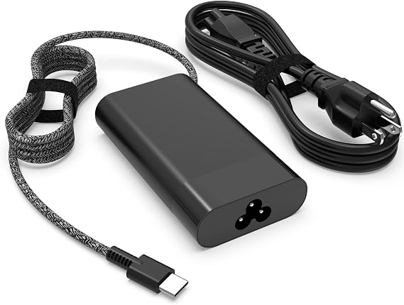 65W OmniBook Charger Compatible with HP OmniBook X 7 Flip Business Laptop,Compatible with HP EliteBook/Ultra G1i 14 inch Next Gen AI PC USB Type C AC Power Adapter