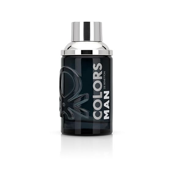Benetton Colors Man Black by United Colors of Benetton 3.4Oz/100ml EDT