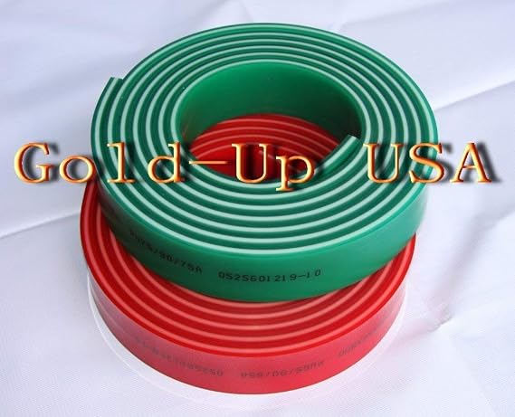 Screen Printing Squeegee Triple 70x90x70 Duro (Green) (144''/12')