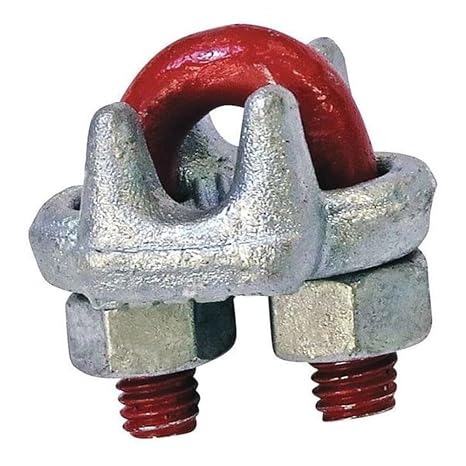 Crosby Wire Rope U-Bolt Clip,3/16 in Rope dia. 1010033-1 Each