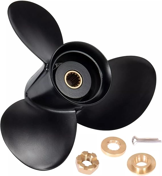 MARKGOO Propeller 10.3x12P Aluminum,14 Spline, RH, 3-Blade 0765050