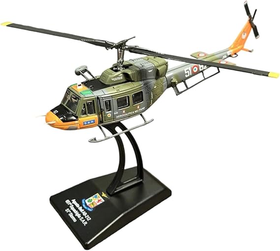 1:100 Helicopter Model with Base, Desktop Decoration, Aircraft Toy,