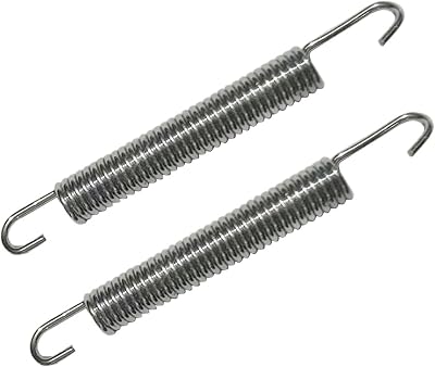 Kickstand Spring 10pcs Motorcycle Stainless Steel Spring Hooks,Engine Accessories Motorcycle Modified Exhaust Spring Pull Reed for Bicycle Electric MinibikeType A