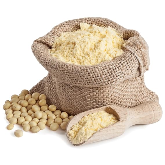 Organic Soy Flour, Non-GMO, High Protein, 40% Protein Content, Bulk, 25 lb