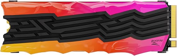 fanxiang S790R 2TB NVMe M.2 SSD PCIe 4.0 x4, Internal Solid State Drive with RGB Heatsink, Up to 7450MB/s, 3D NAND TLC, PS5 Compatible, Ideal for Gaming, Creators & Professionals