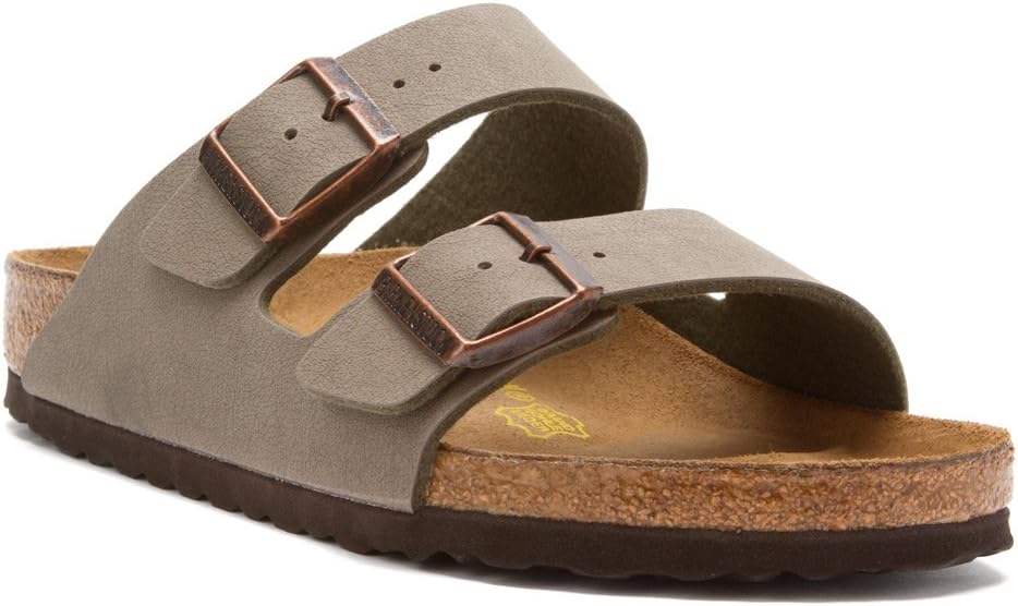 Birkenstock Women's Stone Arizona Birkibuc 44 B(N) EU | Walking Sandals