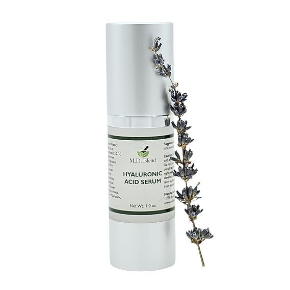 Hyaluronic Acid Face Serum for Dry Skin, Daily Hydration, 30 ml