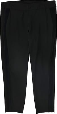Alfani Womens Velvet Stripe Casual Trouser Pants