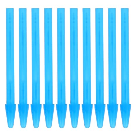 OUNONA 100pcs Clear Graduated Microcentrifuge Pestle Tubes with Plastic Grinding Rods for Sample Storage and Tissue Homogenization Lab Grinding Tools