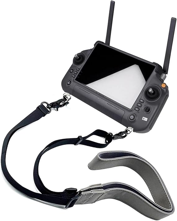PU Lanyard For DJI RC Plus 2/1 Remtoe Controller Adjustable Neck Strap Shoulder Belt For DJI FlyCart 30/Inspire 3/Matrice 4/4T/4E/400/Matrice M30/30/Matrice 350 RTKT40/T20P Camera Drones