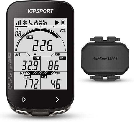 BSC100S Bike Computer + Cadence Sensor