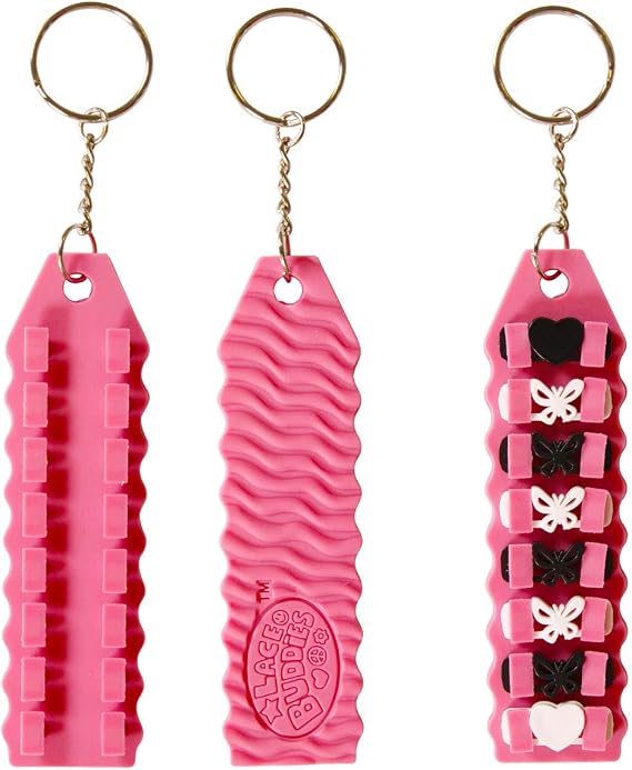 U-Lace | Lace Buddies Key Chain HAMMERED