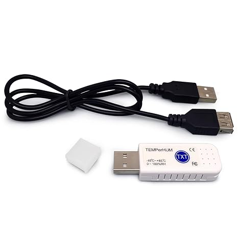 USB Thermometer Hygrometer Temperature Humidity Data Logger Recorder for PC Computer