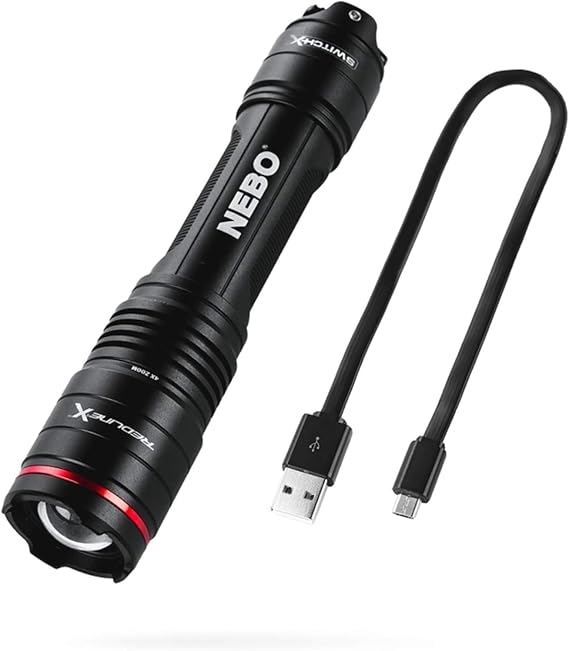 NEBO Redline X 1800 Lumen Rechargeable LED Flashlight
