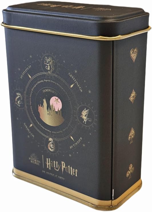 Space Harry Potter Hogwarts Oyun Kartı Metal Kutulu