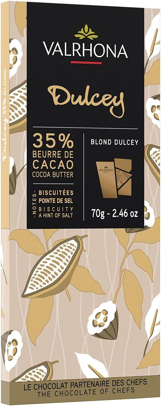Sweet tablet 35% 70 g - Valrhona