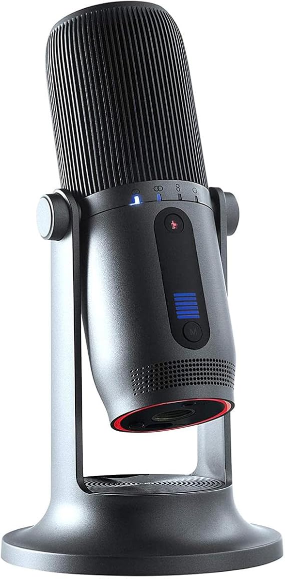 Thronmax MDrill One - USB Condenser Microphone for Podcasts/Streaming/Calls/Gaming/YouTube - Slate Grey