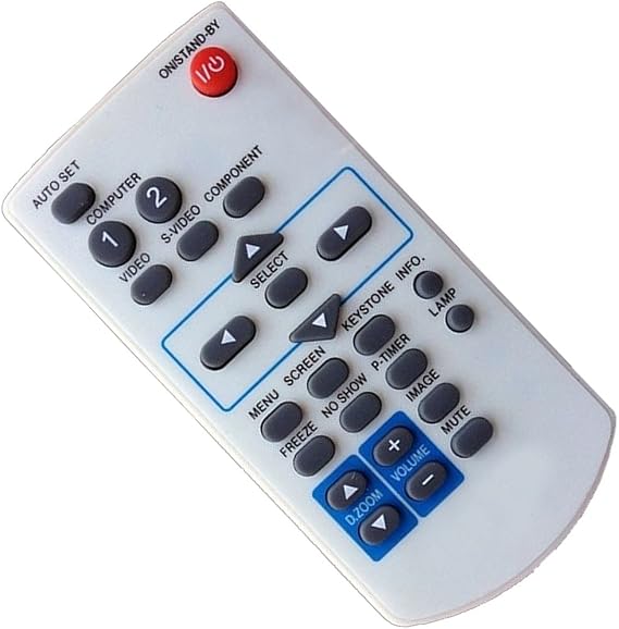 Generic Universal Replacement Projector Remote Control for Sanyo Canon Eiki PLC Lv Xb Cxzr Cxvj Cxwh Cxwj