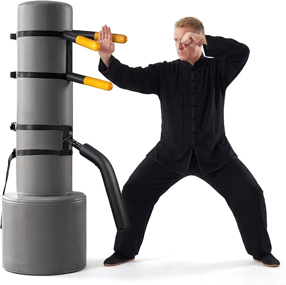 SYNTECSO Wing Chun Dummy for Martial Arts