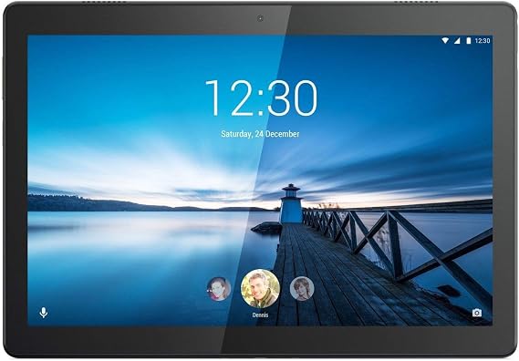 Lenovo Tab M10 HD 10.1" Tablet, Android 9.0, 32GB Storage, Quad-Core Processor, WiFi, Bluetooth, ZA4G0078US, Slate Black