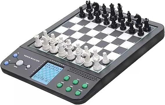 Intelligent Electronic Chess Pieces, Chess Computers Play Different Ways Single Player Computer Game Easy Operation, Electronic Chess Suitable for Children and Adults