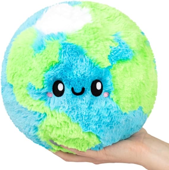 Squishable - Mini Earth - Celestial Collection - 7 in - Soft Toy Collectible Stuffed Animal