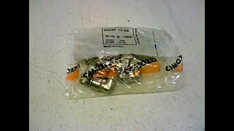 Camozzi S6520 12-3/8 - Pack of 10 - Fitting S6520 12-3/8 - Pack of 10 -
