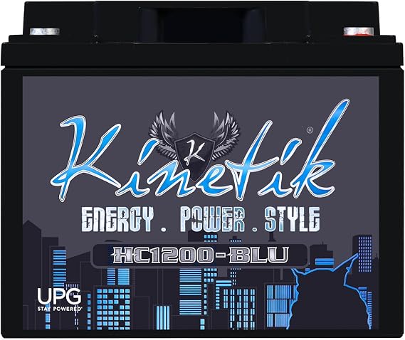HC1200-BLU 12V 1200 Watt Battery for Hifonics BEX1250.1D BRUTUS ELITE