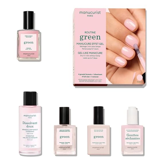 Manucurist Hortencia Manicure Set Vegan Nail Polish Essentials
