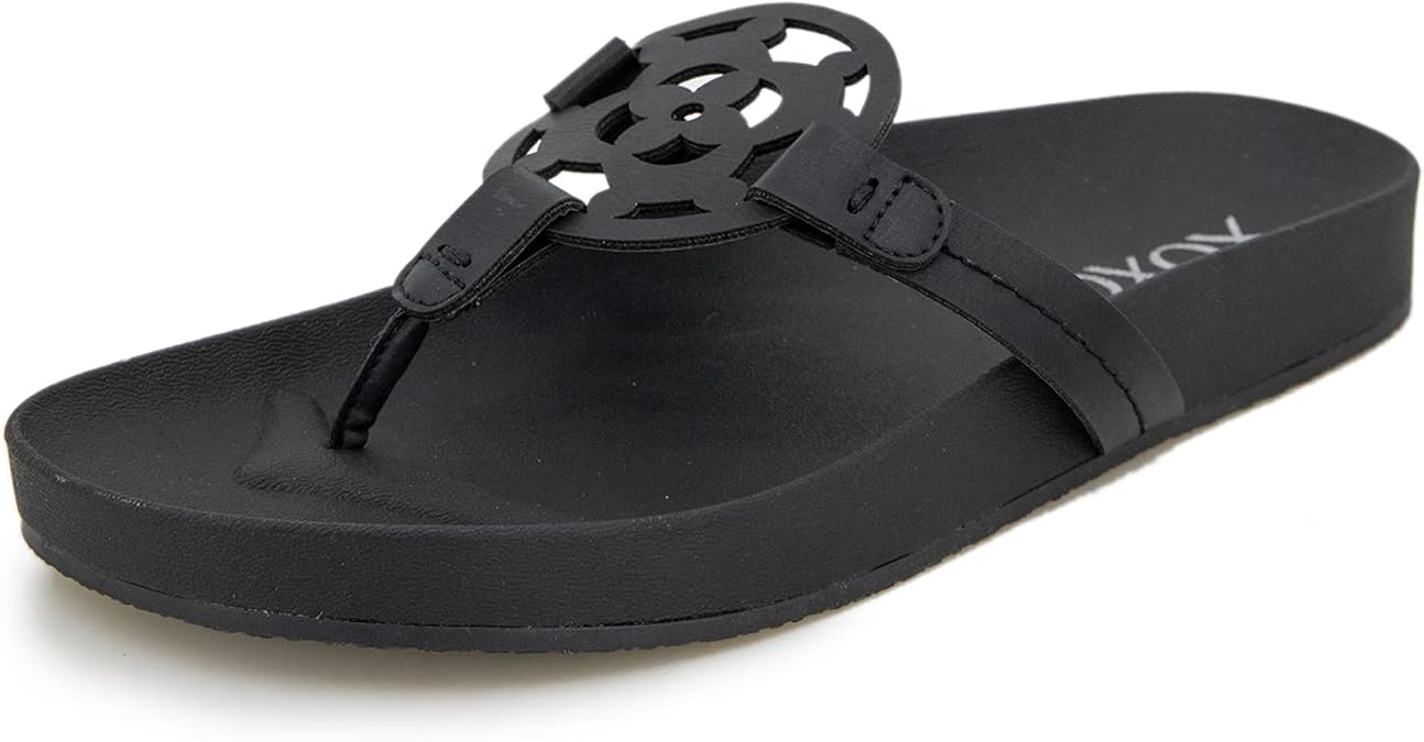 XOXO Women\'s Peace Flat Sandal