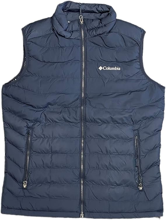 Columbia Mens White Out Omni-Heat Puffer Vest