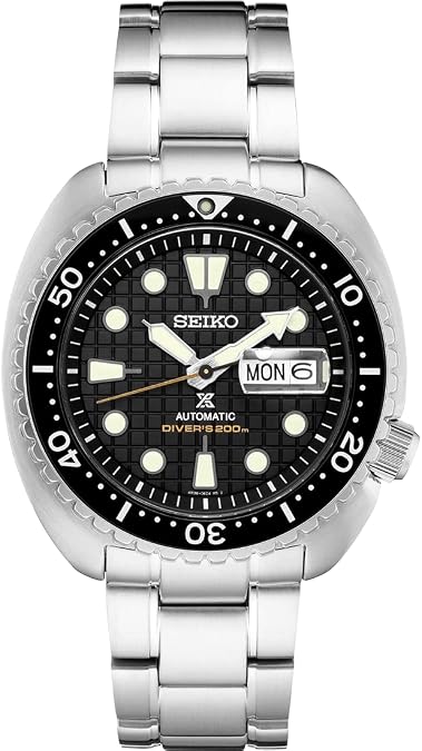 SEIKO Prospex Automatic Black Dial Men's Watch SRPE03