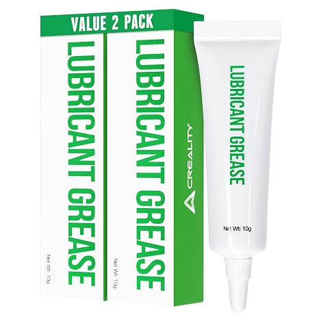 Creality Lubricant Grease for 3D Printer Parts Gear None Toxic Odorless Noise Reduce & Lubricating Oil Lubricant Paste for Ender 3/Ender 5/Ender 3 V3/Ender 3 V3 SE/KE/K1/K1C/K1 Max (Pack of 2)