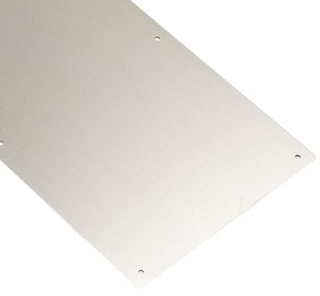 Hager 051954 190S 8" X 34" US32D Door Protection Plate 0.050" Gauge without Bevel