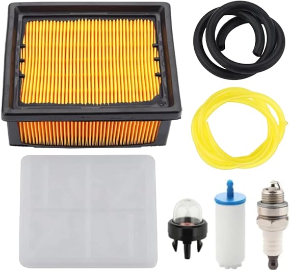 Hipa 574362302 Air Filter Tune Up Kit for Husqvana K760 K770 Concrete Cut Off Saw K 760 K 770 Power Cutter Replace 574362301 506264101 with Primer Bulb Fuel Line
