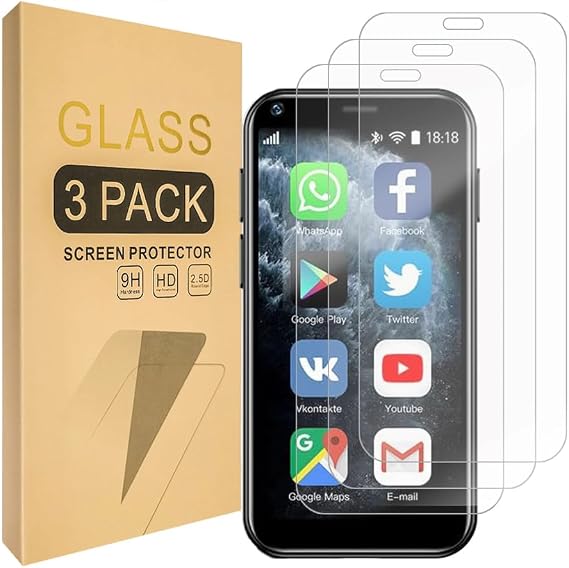 Screen Protector compatible with Soyes XS11 [Tempered Glass] [3-PACK]